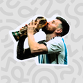 Messi con la Copa