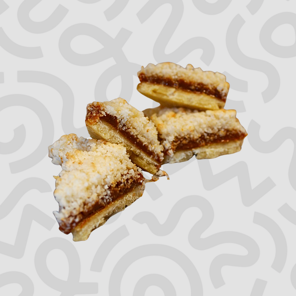 Cuadrado de Dulce de Leche y Coco