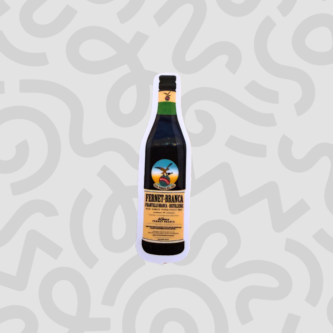 Sticker de Fernet Branca
